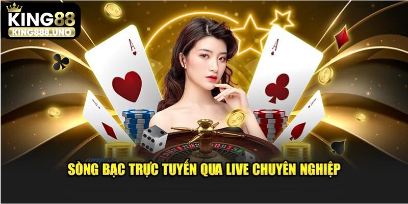 Sòng bạc trực tuyến với nhiều game King88 siêu hấp dẫn