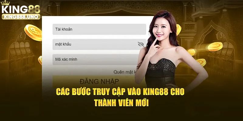 Quy trình thực hiện đăng nhập King88 dễ dàng